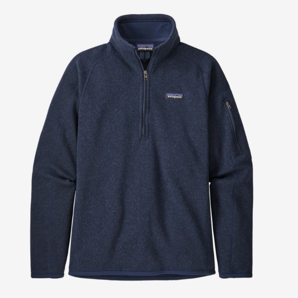 Patagonia W's Better Sweater 1/4" Zip Navy
